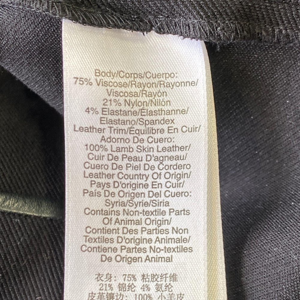 Dkny Black Solid Skirt - image 3